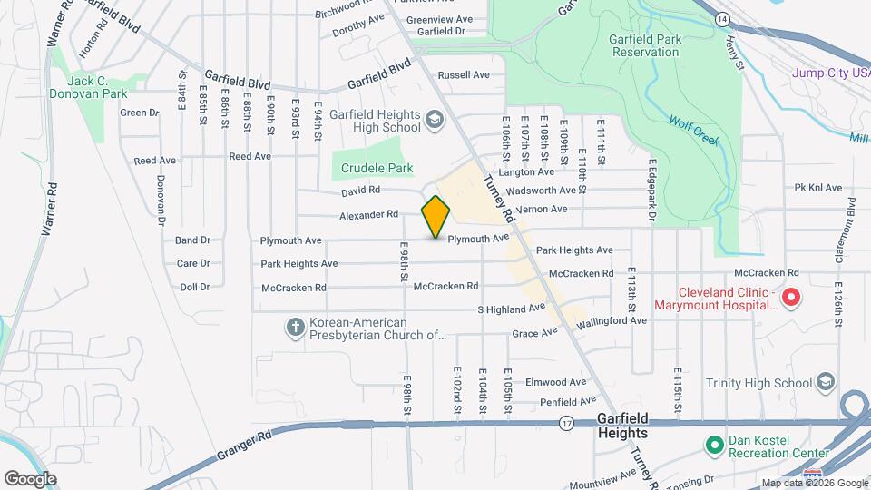 10006 Plymouth Ave Map and Location Details