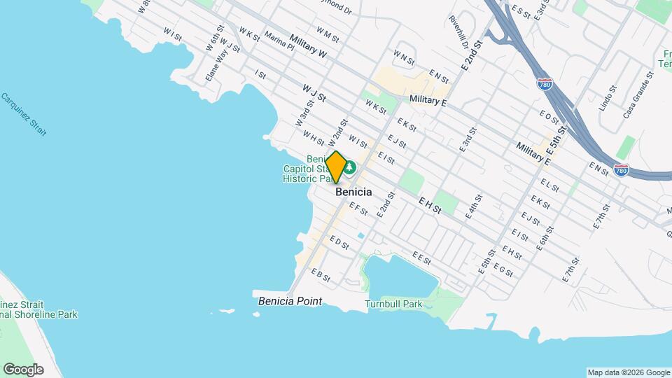 129 W F St Map and Location Details