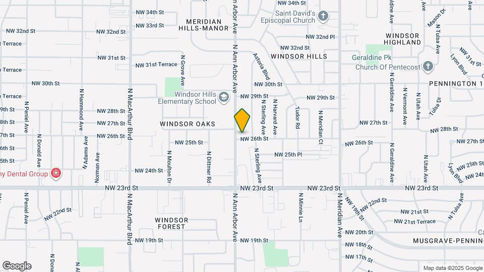 4823 NW 26th St Map and Location Details