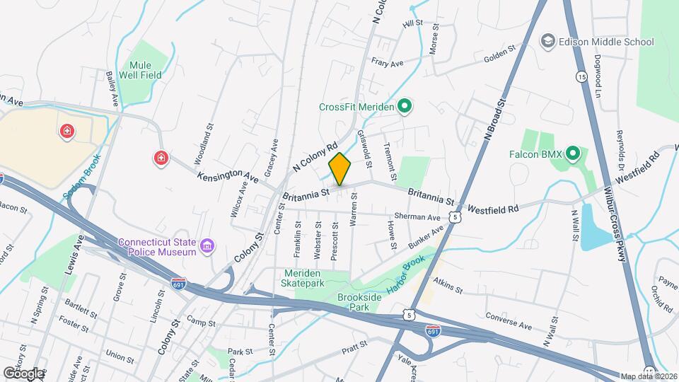 115 Britannia St, Unit Floor 2 Map and Location Details