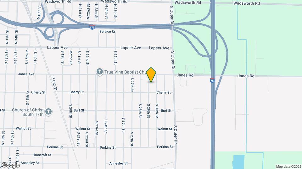 336 S 29th St Map and Location Details