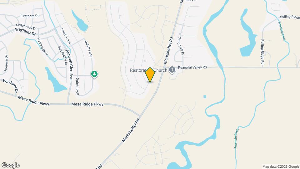 9169 Pennycress Dr Map and Location Details