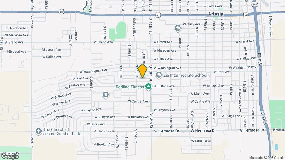 1402 W Briscoe Ave Map and Location Details