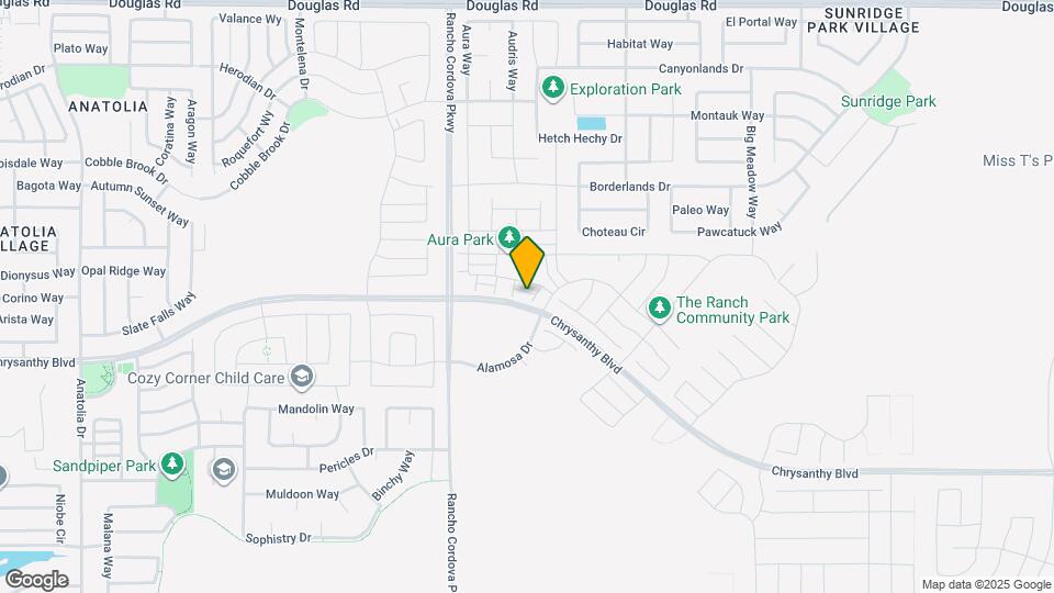 4288 Aura Way Map and Location Details