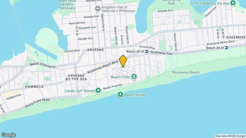 64-16 Ocean Ave N Map and Location Details