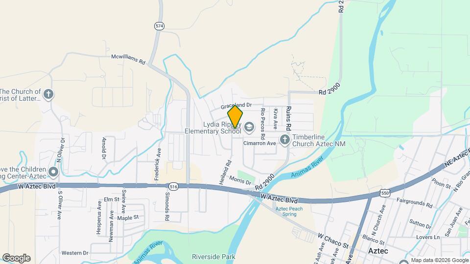 404 Heiland Rd Map and Location Details