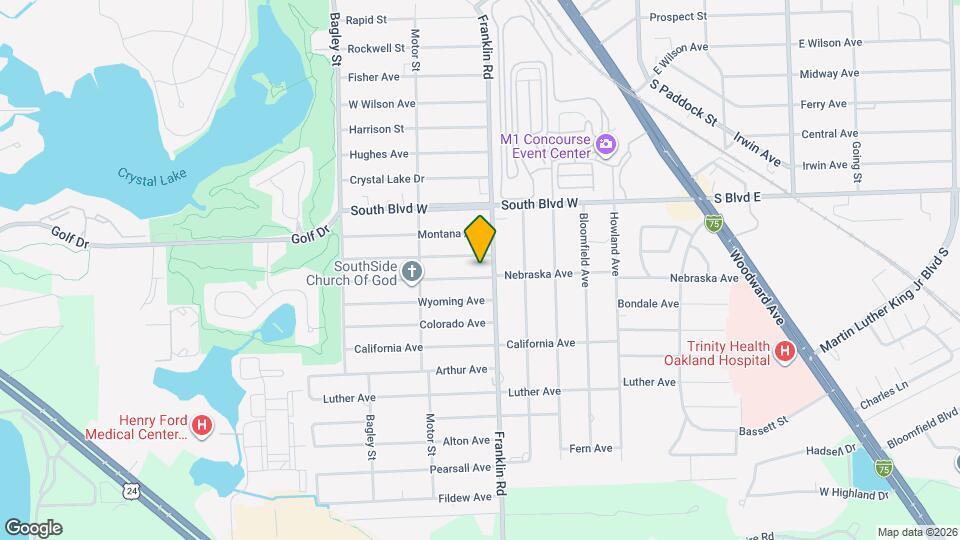 460 Nebraska Ave Map and Location Details