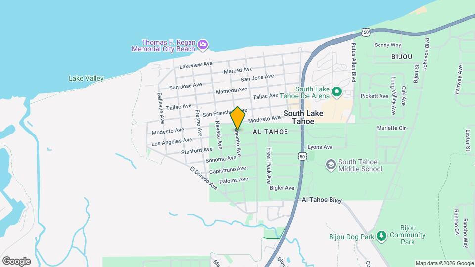 314 Sacramento Ave Map and Location Details