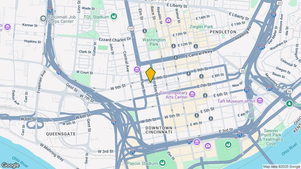 210 W Eighth St Map and Location Details