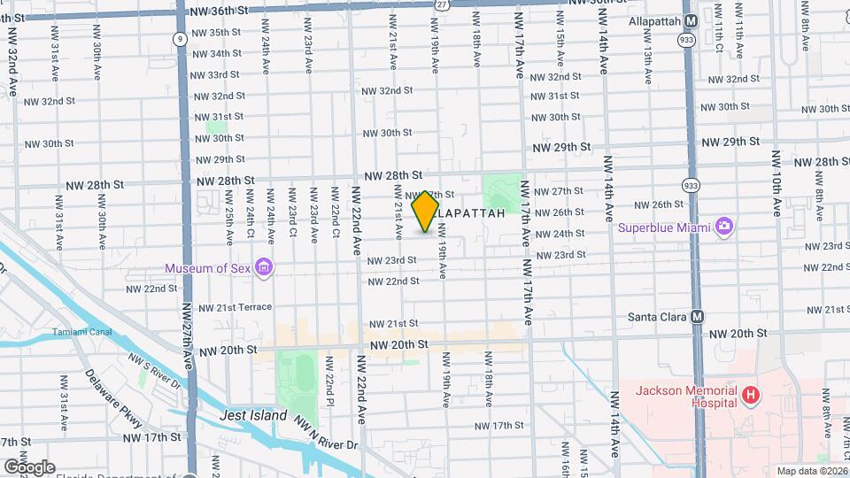 1968 NW 24th St Map and Location Details
