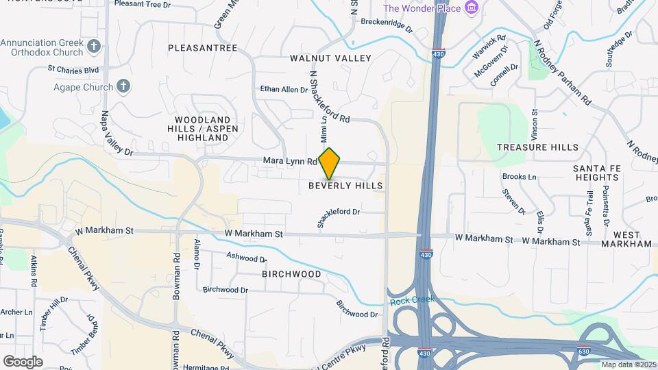 319 Malibu Dr Map and Location Details