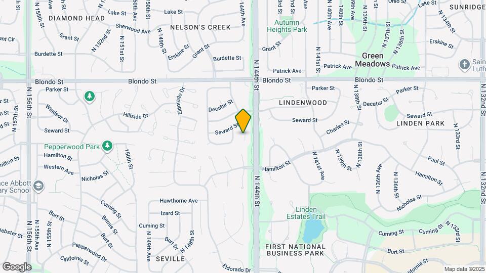 1516 N 144th Avenue Cir Map and Location Details