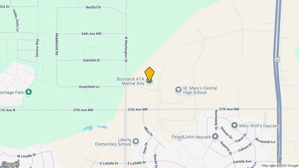 208 E Greenfield Ln Map and Location Details