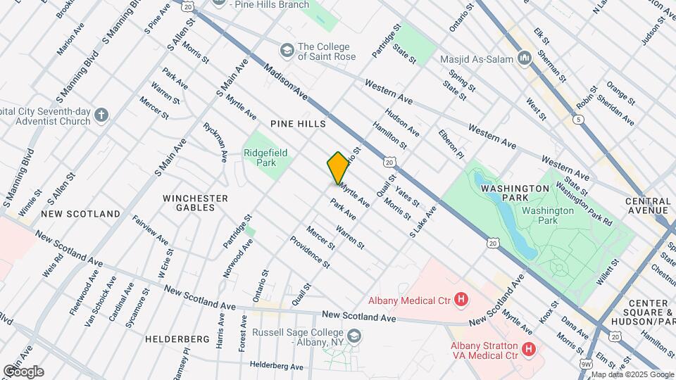 644 Myrtle Ave, Unit 2 Map and Location Details