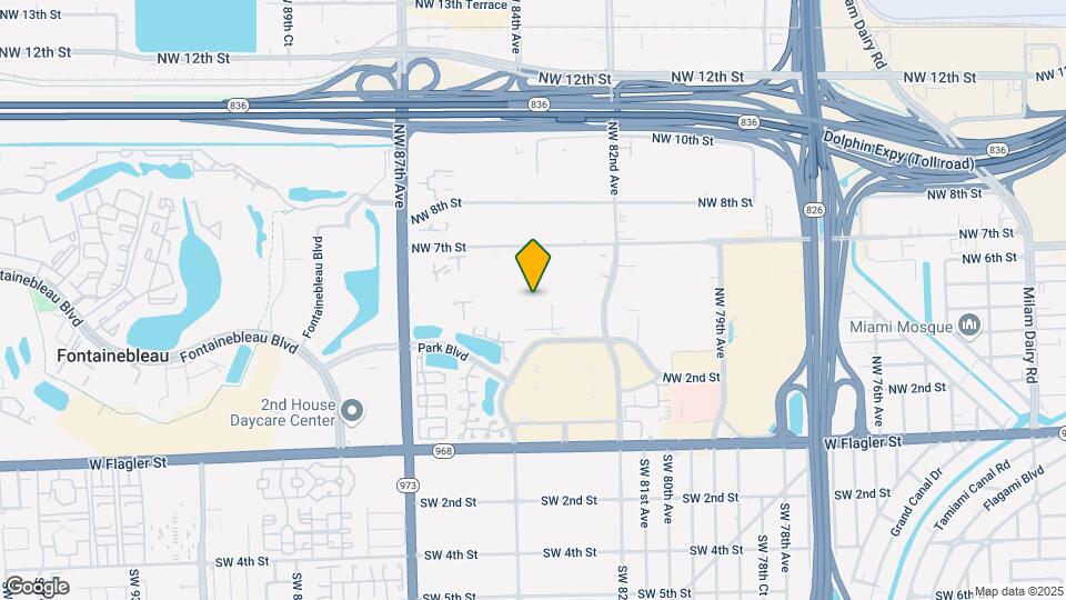8320 NW 7th St, Unit 206 Map and Location Details