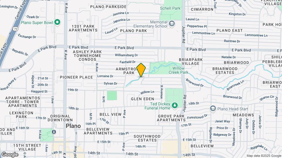 1913 Briarwood Dr Map and Location Details