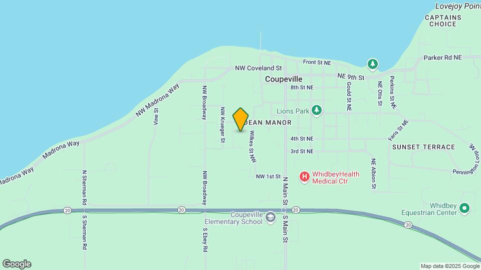 402 Meadow Ct NW Map and Location Details