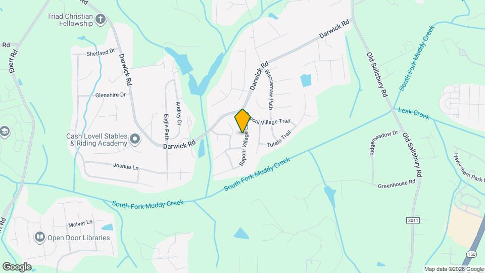2071 Saponi Village Ct Mapa y Detalles de la Ubicación