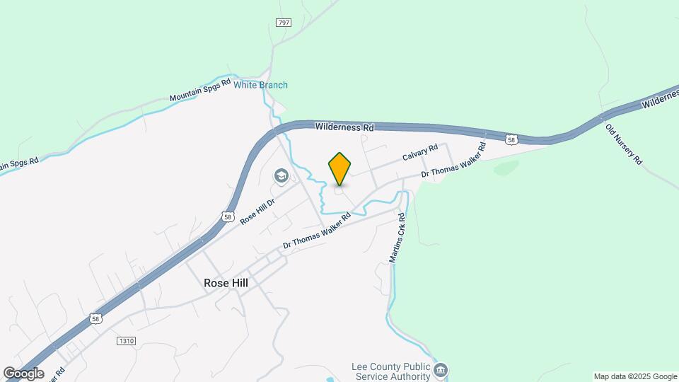 Rose Hill Mapa y Detalles de la Ubicación
