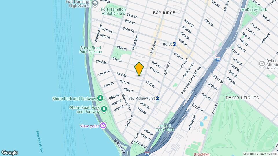 265 93rd St Map and Location Details