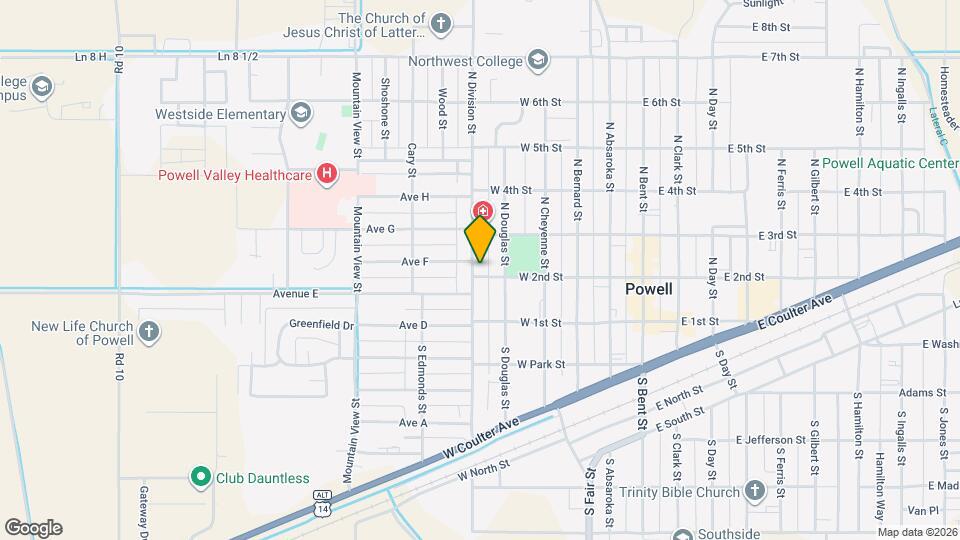 447 W 2nd St Map and Location Details