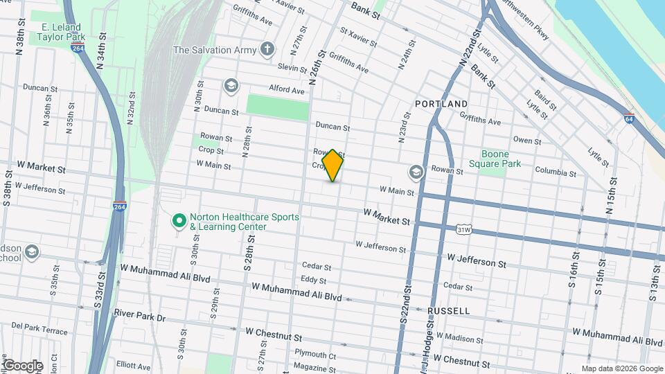 2508 W Main St Map and Location Details