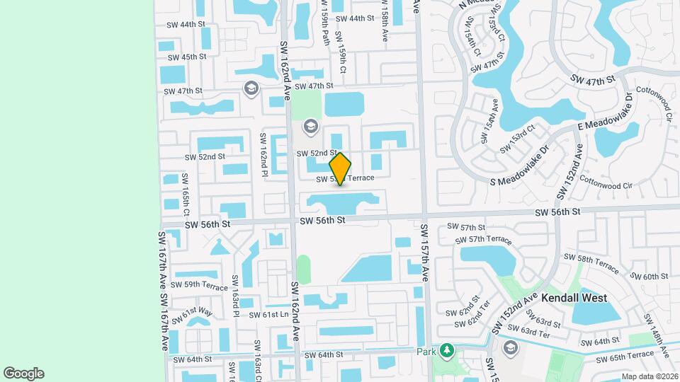 15957 SW 54th Ter Map and Location Details
