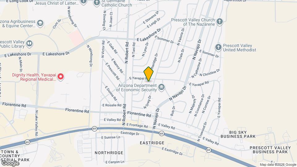 3290 N Bumblebee Dr Map and Location Details