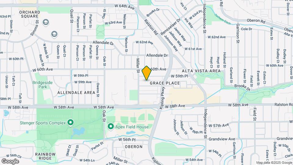 10341 W 59th Ave Map and Location Details