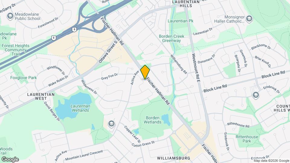 32 Hackberry St Map and Location Details