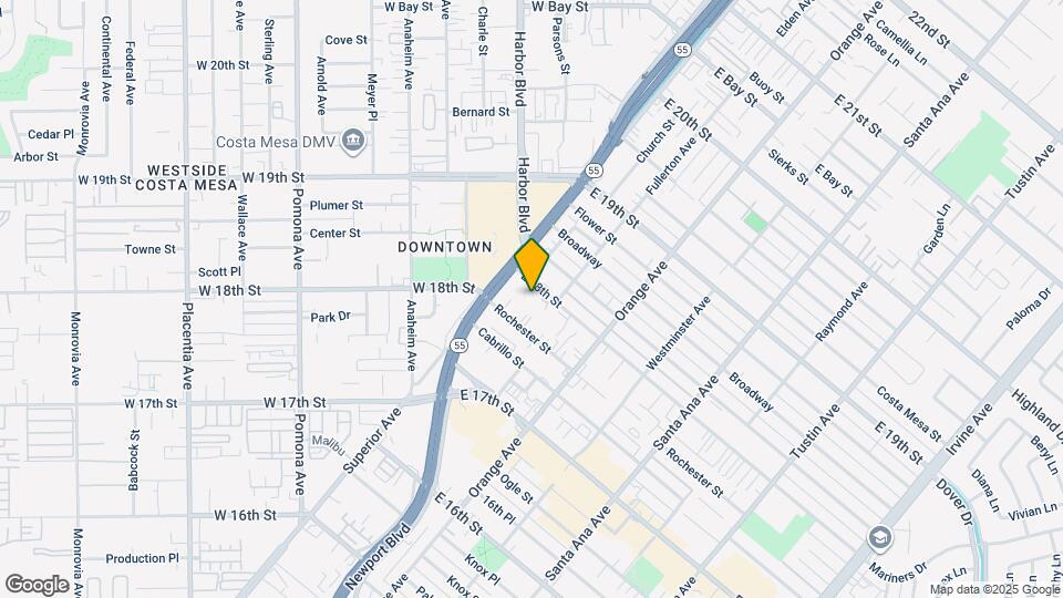 123 E 18th St Mapa y Detalles de la Ubicación