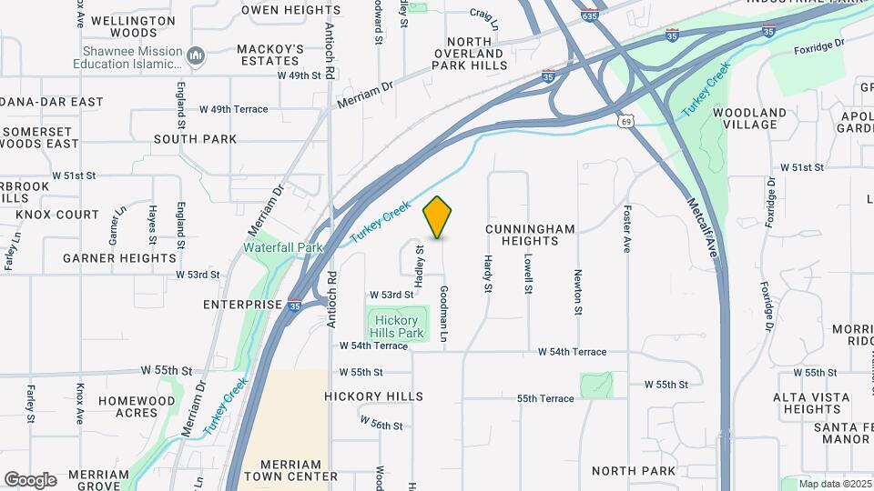 5206 Goodman Ln Map and Location Details