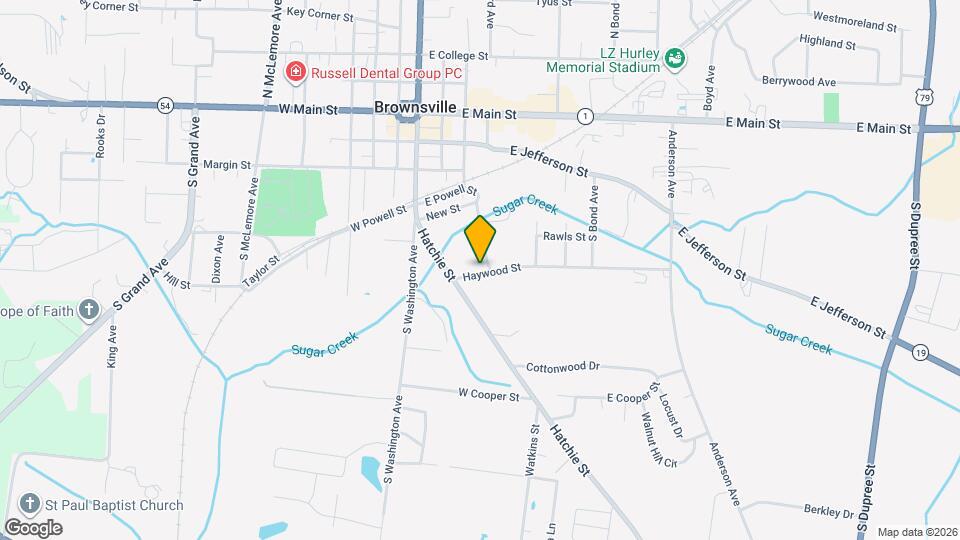 217 Haywood St Map and Location Details