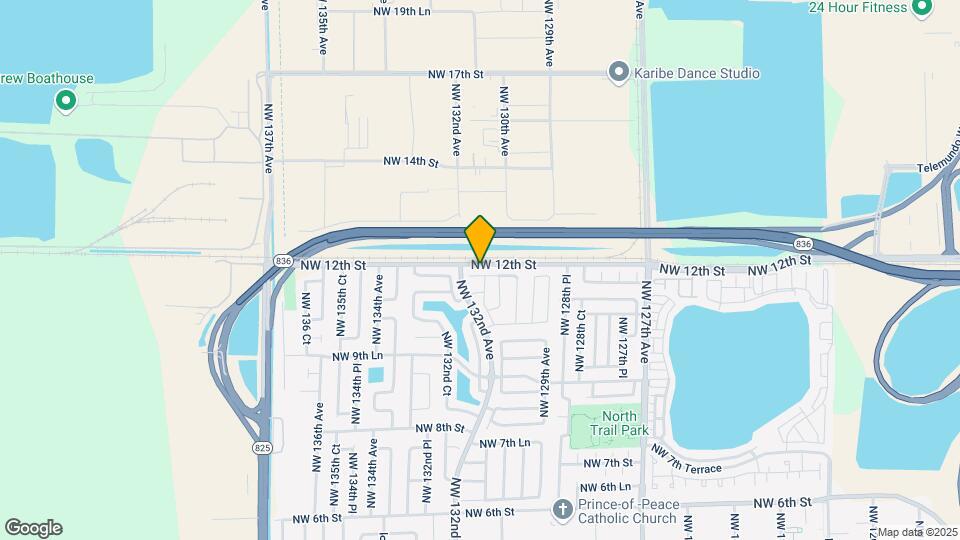 13111 NW 11th Terrace Map and Location Details
