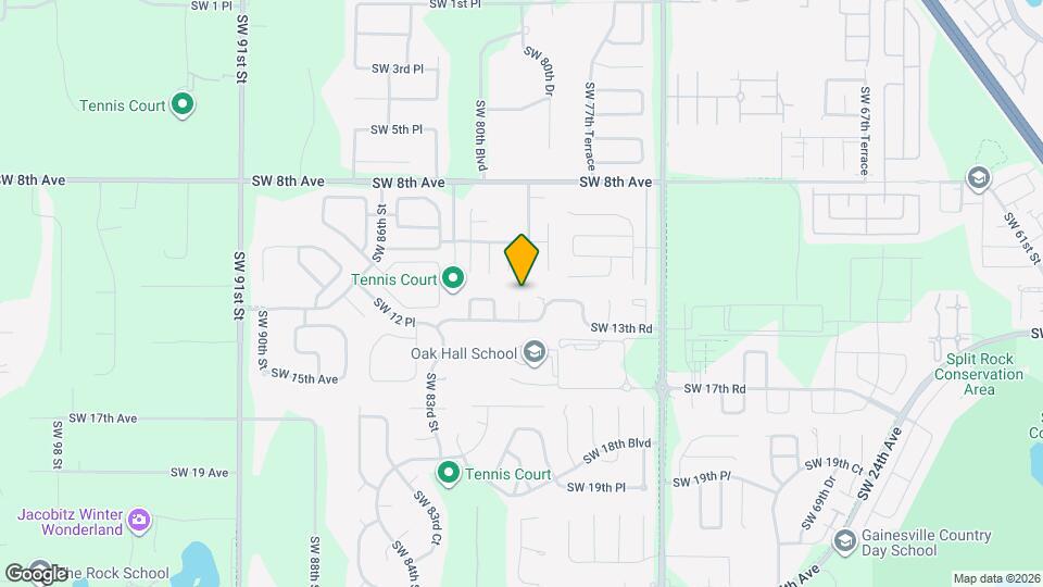 1209 SW 80th Dr Map and Location Details