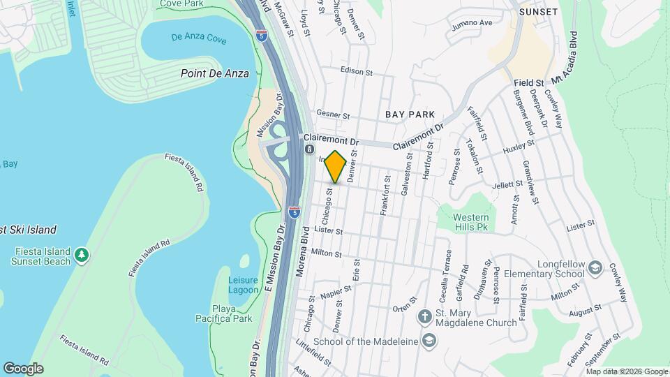 2451 Chicago St Map and Location Details