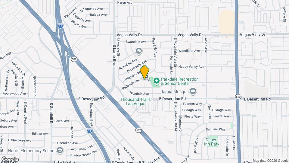 4392 Springdale Ct Map and Location Details