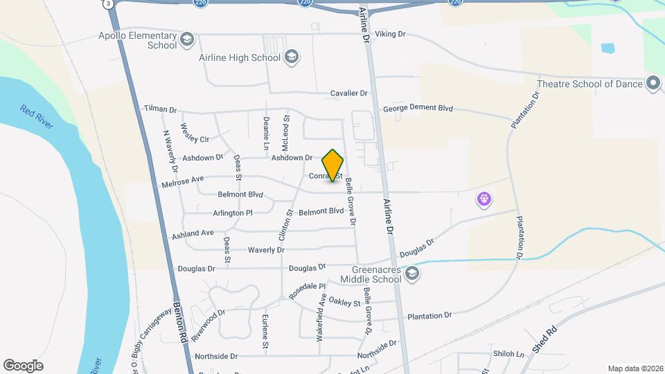 2517 Melrose Ave Map and Location Details