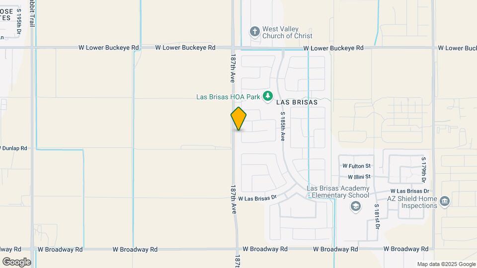 3514 S 186th Ln Map and Location Details