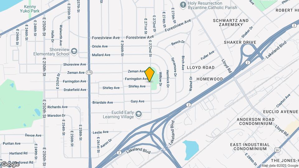 27191 Shirley Ave Map and Location Details