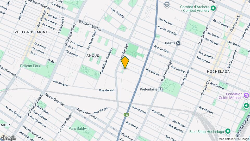 3090-3131 Marcel Pepin Map and Location Details