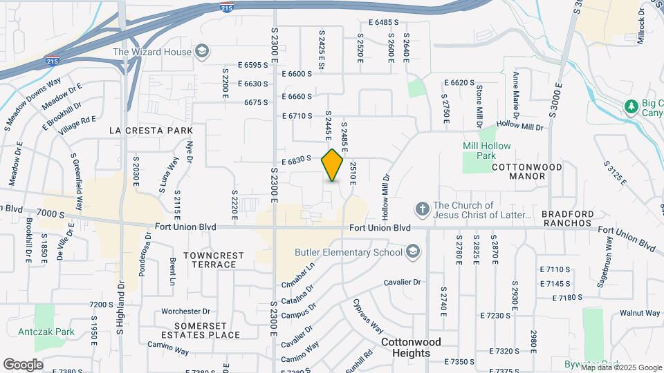 6888 Hillside Village Cir Map and Location Details