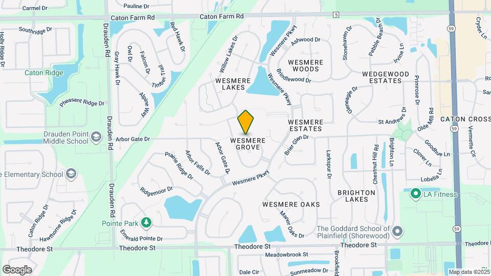 1915 Chestnut Grove Dr Map and Location Details