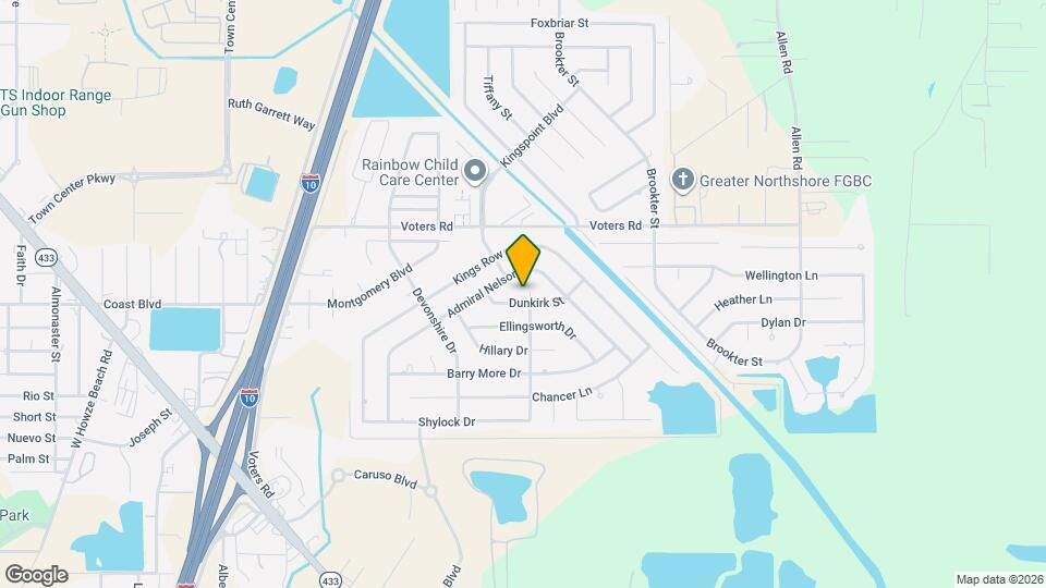 1402 Shakespeare Ct Map and Location Details