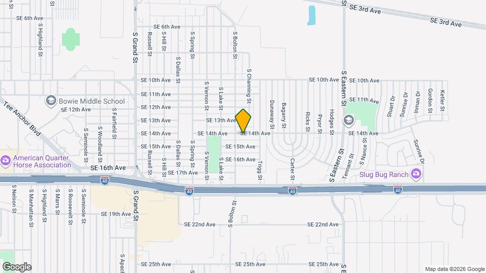 4304 SE 14th Ave Map and Location Details