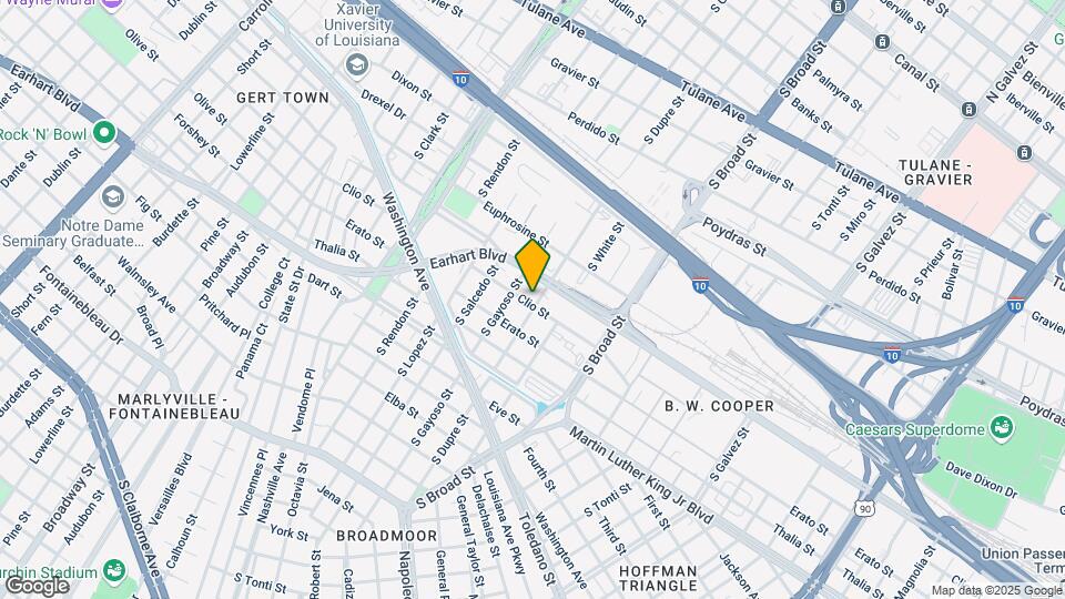 1127 S Dupre St, Unit Dupre Student Apartment Mapa y Detalles de la Ubicación