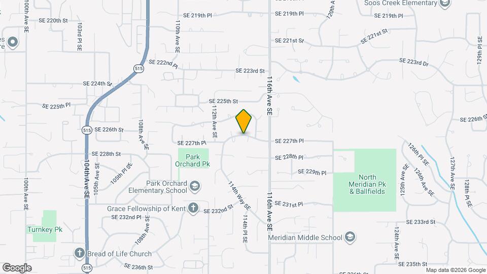 11401 SE 227th Pl Map and Location Details