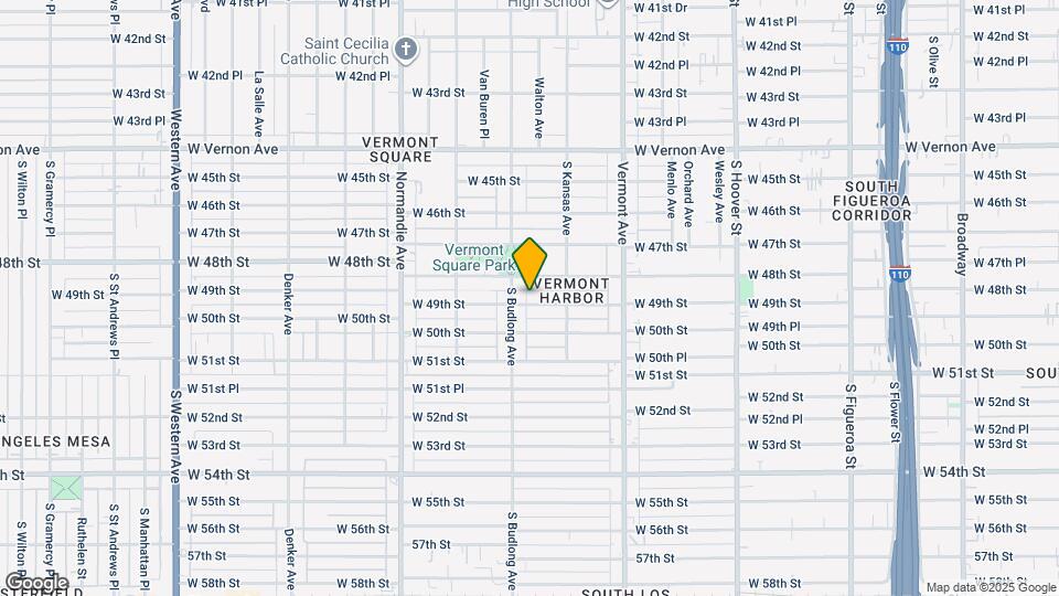 1141 W 49th St Map and Location Details