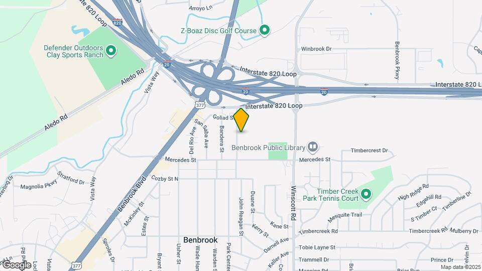 213 San Angelo Ave Map and Location Details