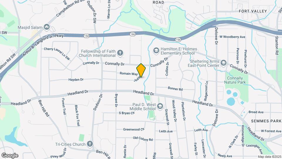 2450 Judson Ave Map and Location Details